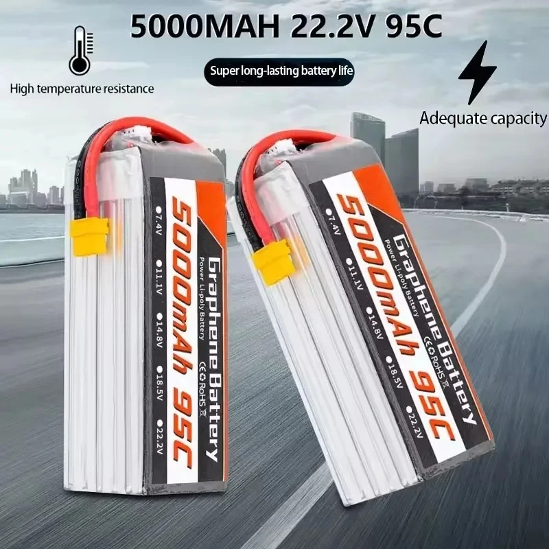 95C 22.2V 6S 5000mAh Lipo Batt - 6S Lipo Battery 22.2V 5000Mah review and price