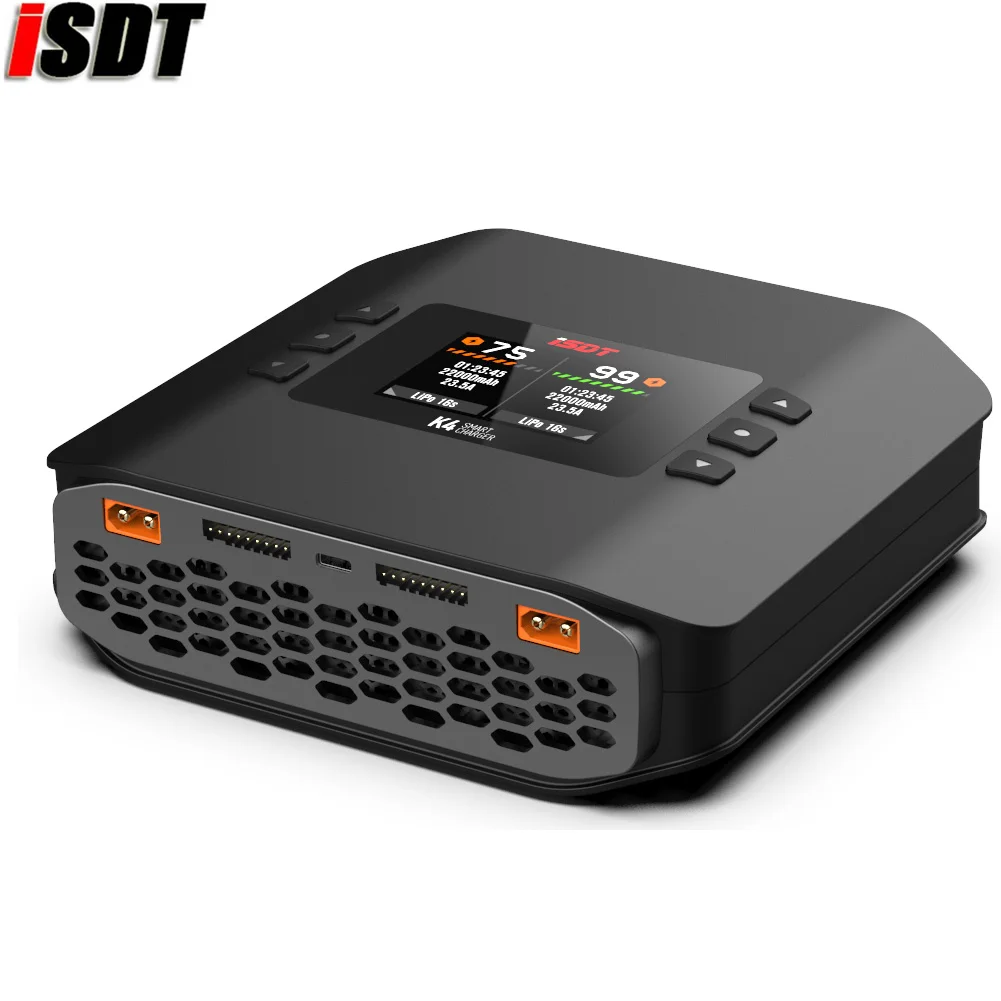 K4 Dual Battery Charger AC 400 - Isdt K4 Dual Lipo Charger review and price