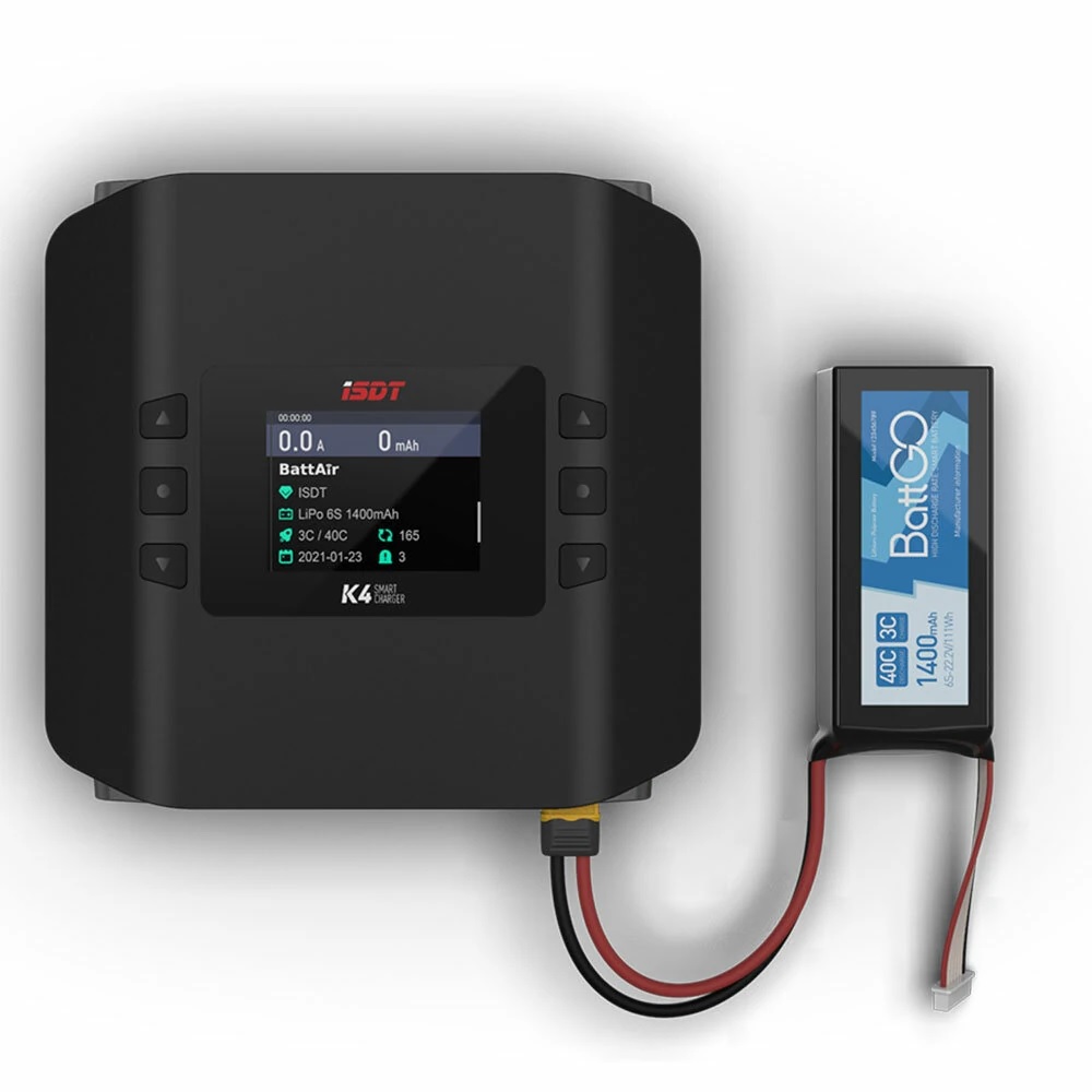 Original ISDT K4 Dual Channel  - Isdt K4 Dual Lipo Charger review and price