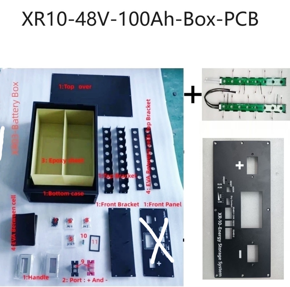 5KW Battery Bank  Box/Case DIY - Lifepo4 12V 100Ah Bms Bluetooth review and price